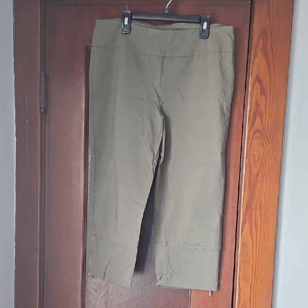Olive Green Women's Pants